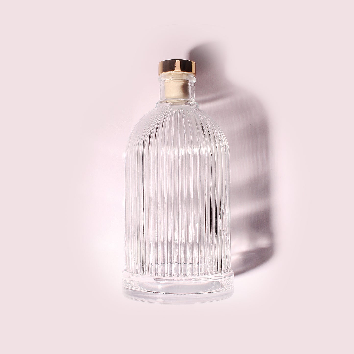 20 Bottles Per Case - Aromatherapy Diffuser Bottles Wholesale - 550 ml/18.6 oz Empty Aromatherapy Diffuser Bottles with Roll-Up Neck (Includes Cap)