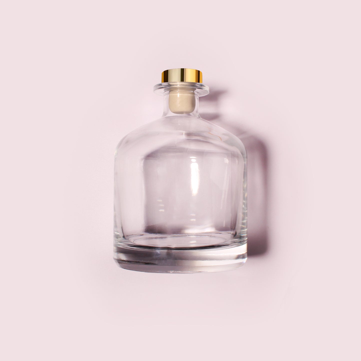 20 Bottles Per Case - Aromatherapy Diffuser Bottles Wholesale - 600 ml/20.3 oz Empty Aromatherapy Diffuser Bottles with Roll-Up Neck (Includes Cap)
