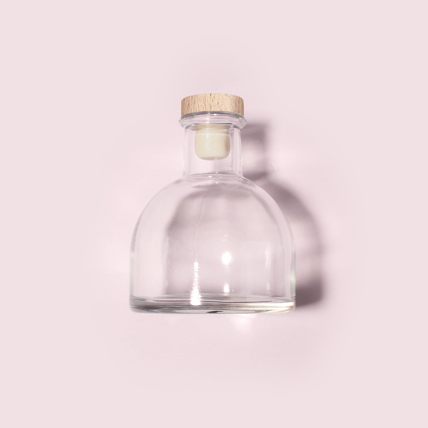 40 Bottles Per Case - Aromatherapy Diffuser Bottles Wholesale - 120 ml/4.1 oz Empty Aromatherapy Diffuser Bottles with Roll-Up Neck (Includes Cap)