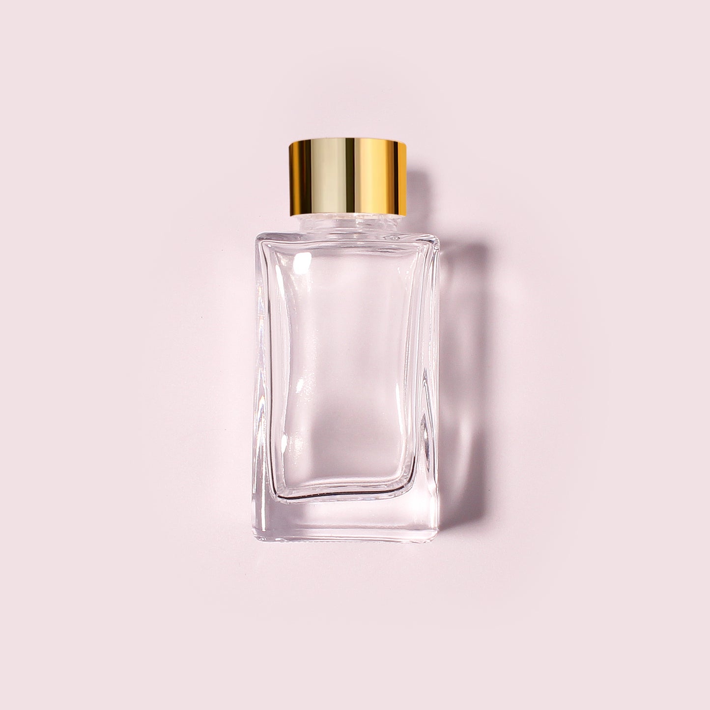 50 Bottles Per Case - Aromatherapy Diffuser Bottles Wholesale - 100 ml/3.4 oz Empty Aromatherapy Diffuser Bottles with Roll-Up Neck (Includes Cap)