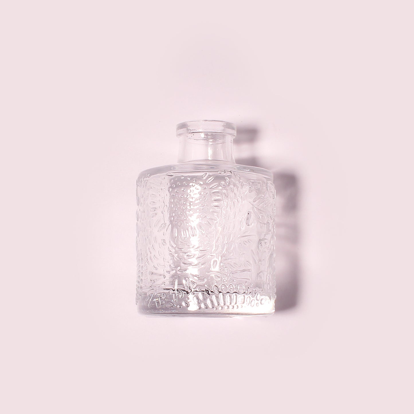 50 Bottles Per Case - Aromatherapy Diffuser Bottles Wholesale - 100 ml/3.4 oz Empty Aromatherapy Diffuser Bottles with Roll-Up Neck (Includes Cap)