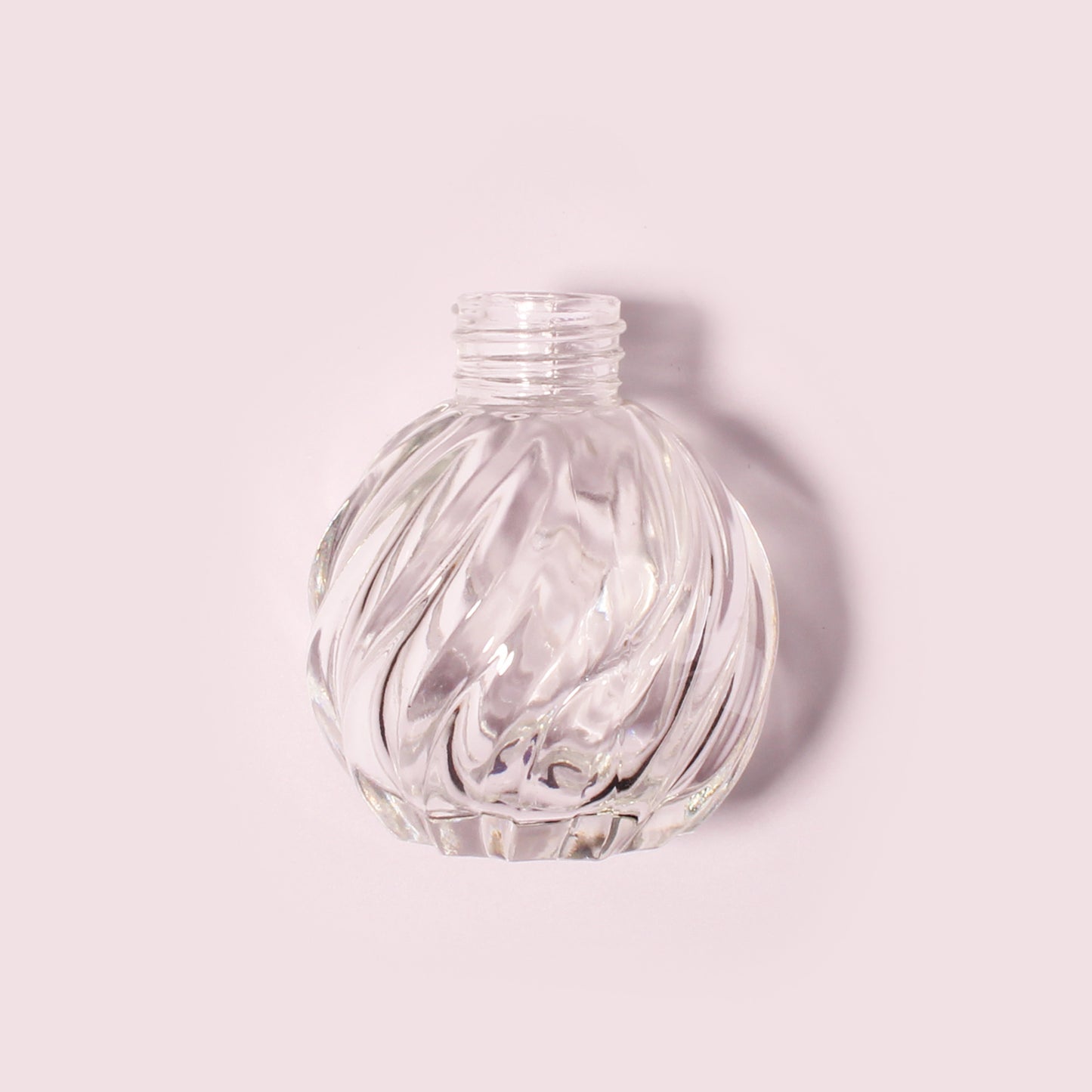 50 Bottles Per Case - Aromatherapy Diffuser Bottles Wholesale - 100 ml/3.4 oz Empty Aromatherapy Diffuser Bottles with Roll-Up Neck (Includes Cap)