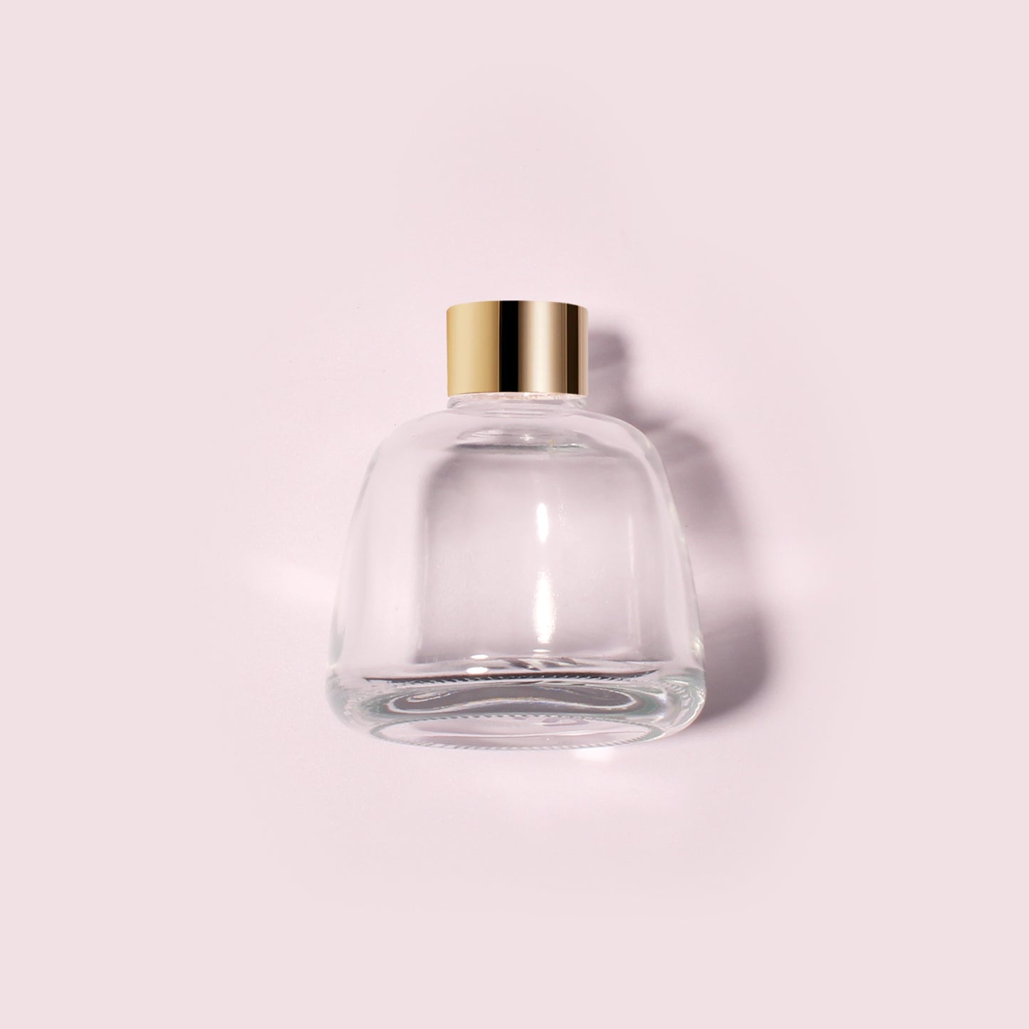 50 Bottles Per Case - Aromatherapy Diffuser Bottles Wholesale - 100 ml/3.4 oz Empty Aromatherapy Diffuser Bottles with Roll-Up Neck (Includes Cap)