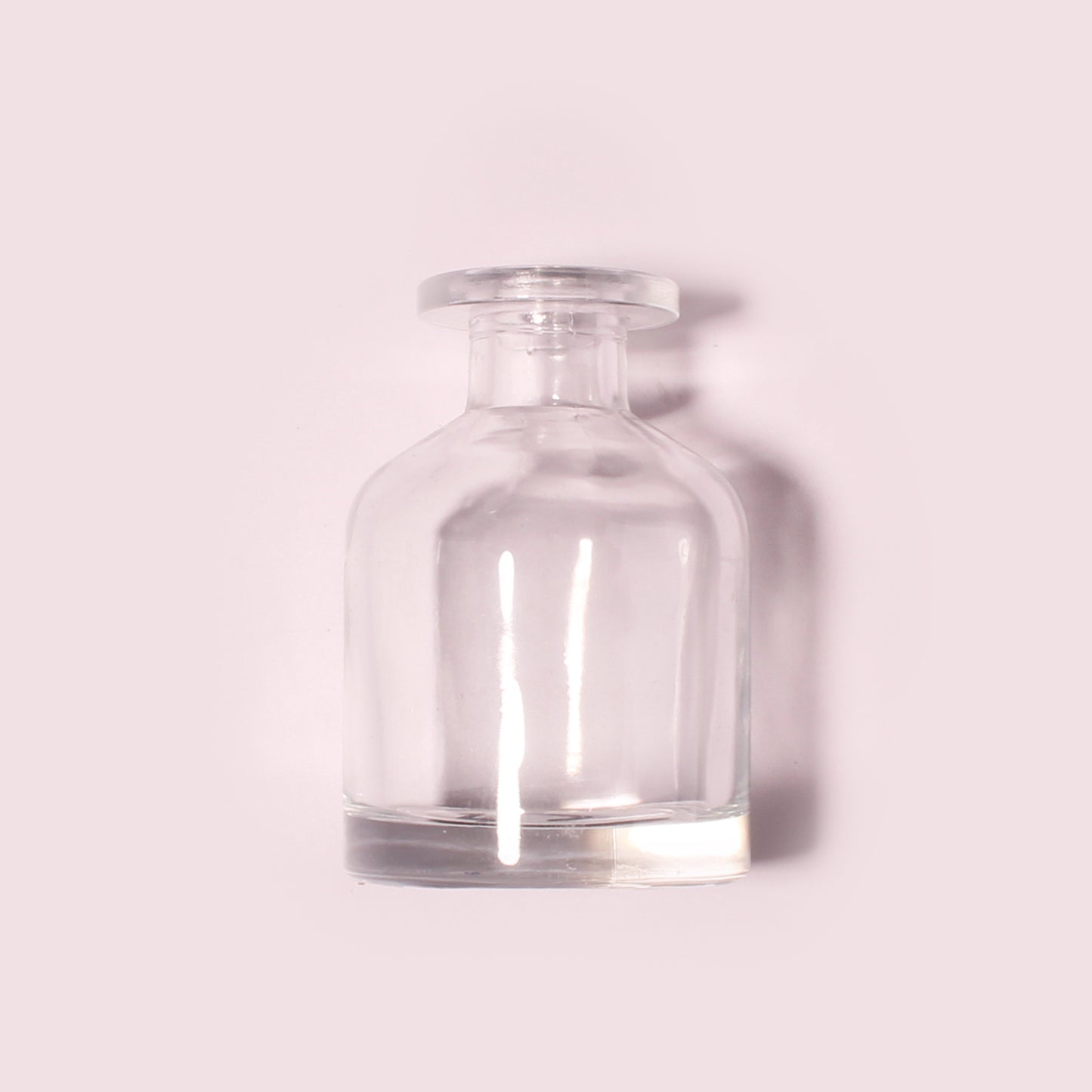 40 Bottles Per Case - Aromatherapy Diffuser Bottles Wholesale - 80 ml/2.7 oz Empty Aromatherapy Diffuser Bottles with Roll-Up Neck (Includes Cap)