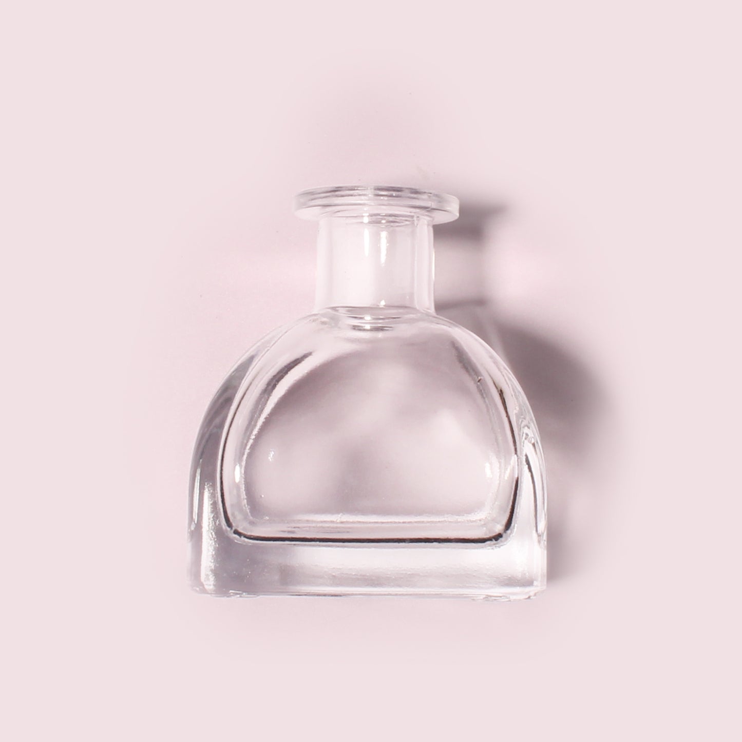 50 Bottles Per Case - Aromatherapy Diffuser Bottles Wholesale - 100 ml/3.4 oz Empty Aromatherapy Diffuser Bottles with Roll-Up Neck (Includes Cap)