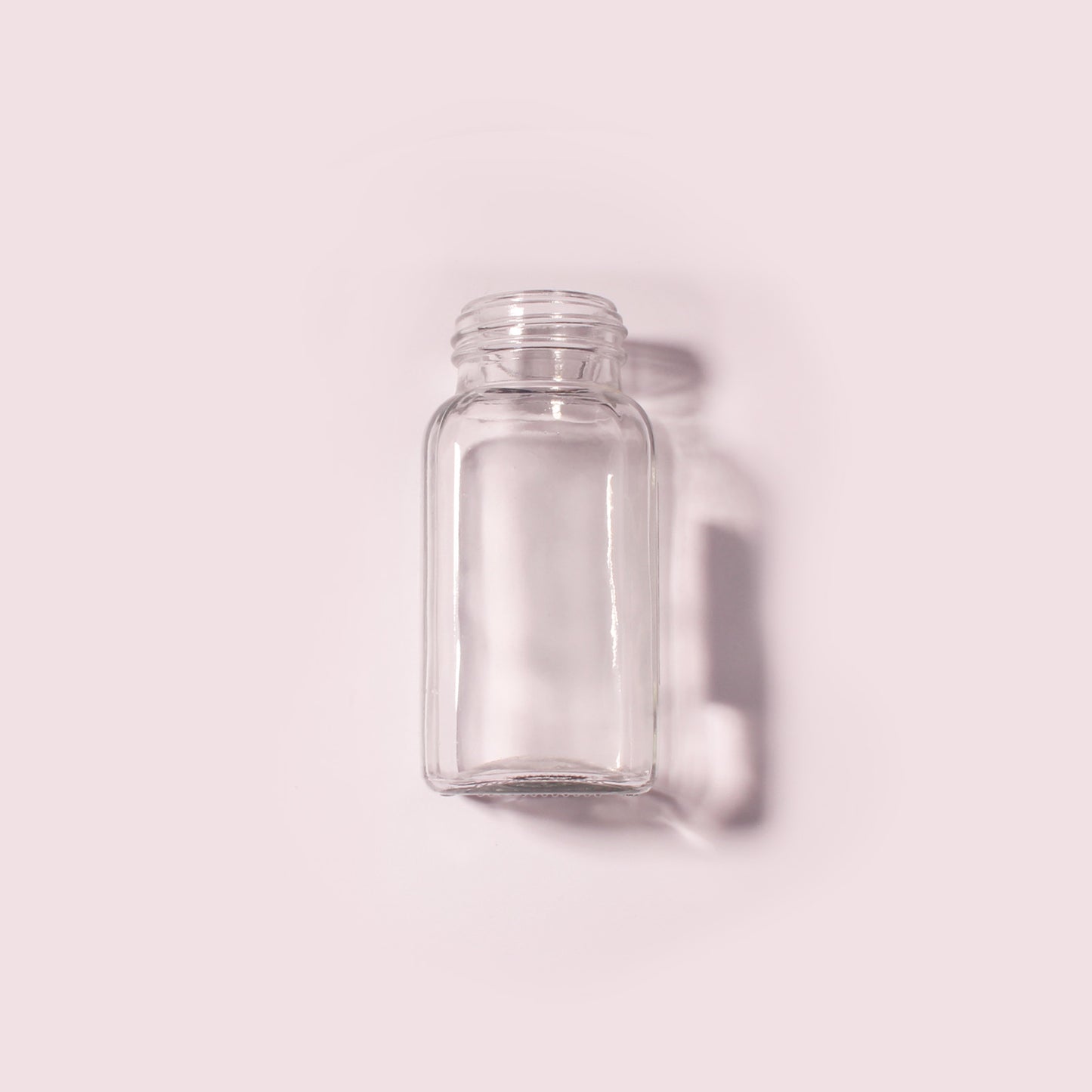 100 Bottles per Box - Glass Spice Jars Wholesale - 175 ml / 5.6 oz, Empty Refillable Spice Storage Jars (Includes Lid)