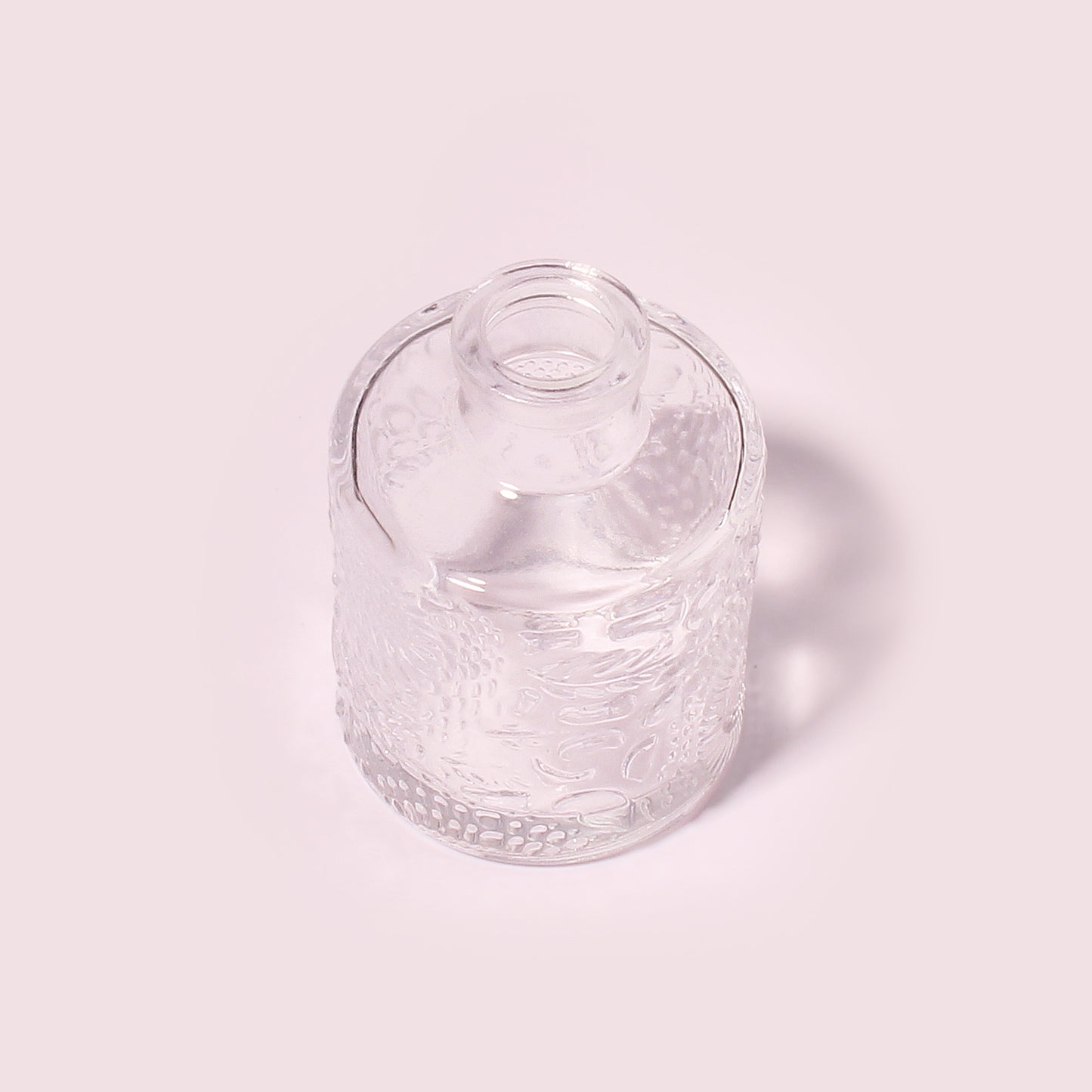 50 Bottles Per Case - Aromatherapy Diffuser Bottles Wholesale - 100 ml/3.4 oz Empty Aromatherapy Diffuser Bottles with Roll-Up Neck (Includes Cap)