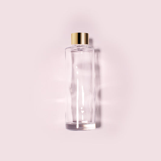 20 Bottles Per Case - Aromatherapy Diffuser Bottles Wholesale - 150 ml/5.07 oz Empty Aromatherapy Diffuser Bottles with Roll-Up Neck (Includes Cap)