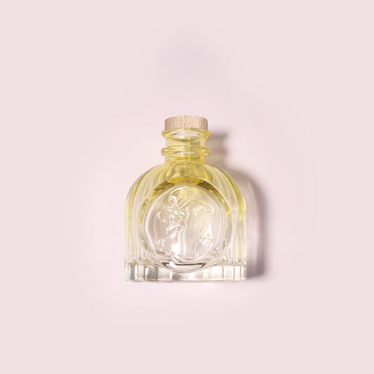 50 Bottles Per Case - Aromatherapy Diffuser Bottles Wholesale - 100 ml/3.4 oz Empty Aromatherapy Diffuser Bottles with Roll-Up Neck (Includes Cap)