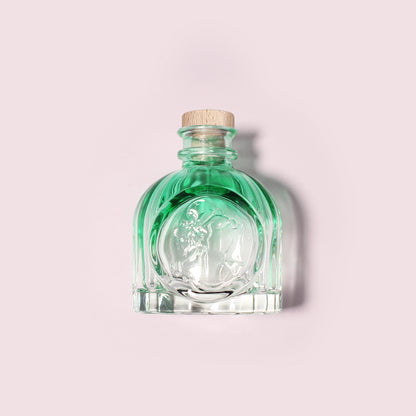 50 Bottles Per Case - Aromatherapy Diffuser Bottles Wholesale - 100 ml/3.4 oz Empty Aromatherapy Diffuser Bottles with Roll-Up Neck (Includes Cap)