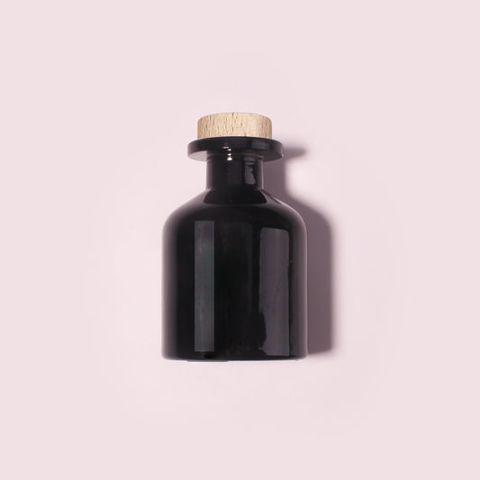 40 Bottles Per Case - Aromatherapy Diffuser Bottles Wholesale - 80 ml/2.7 oz Empty Aromatherapy Diffuser Bottles with Roll-Up Neck (Includes Cap)