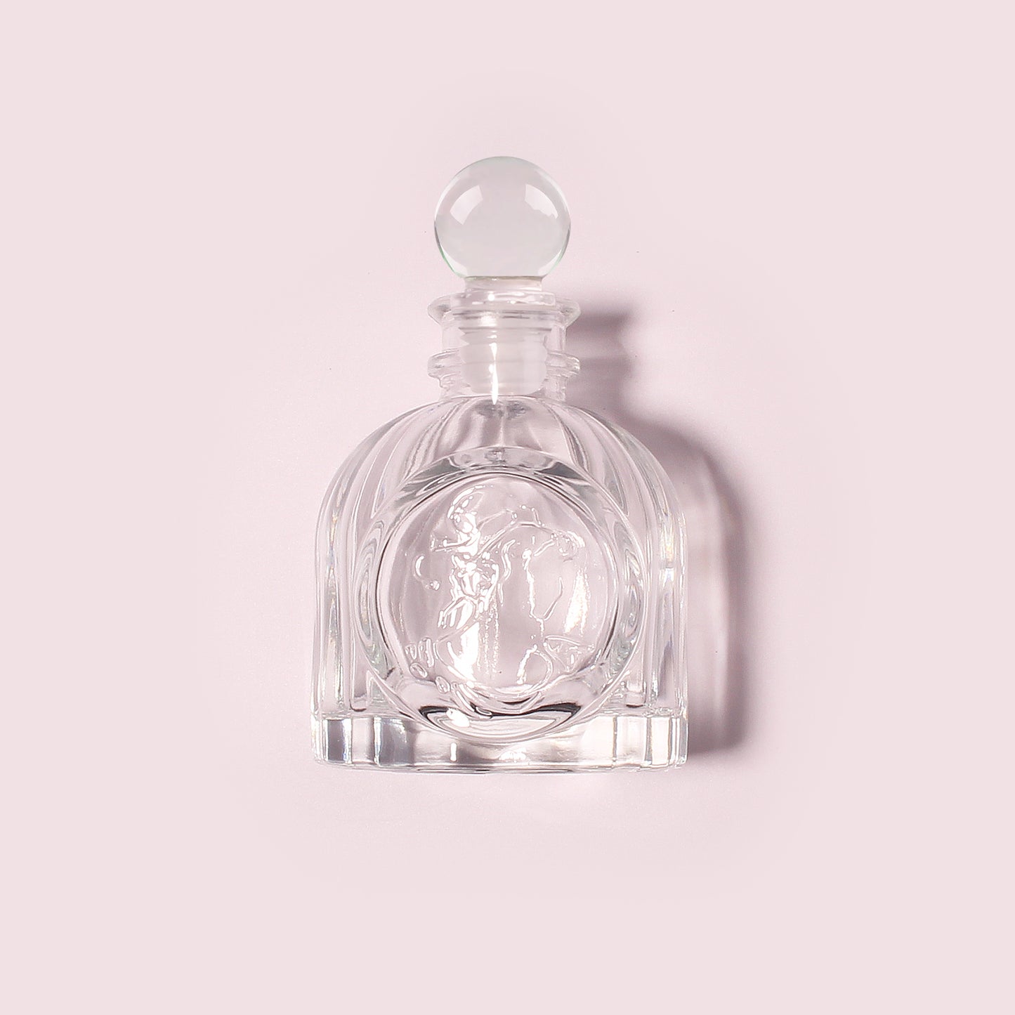 50 Bottles Per Case - Aromatherapy Diffuser Bottles Wholesale - 100 ml/3.4 oz Empty Aromatherapy Diffuser Bottles with Roll-Up Neck (Includes Cap)