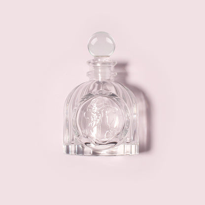 50 Bottles Per Case - Aromatherapy Diffuser Bottles Wholesale - 100 ml/3.4 oz Empty Aromatherapy Diffuser Bottles with Roll-Up Neck (Includes Cap)