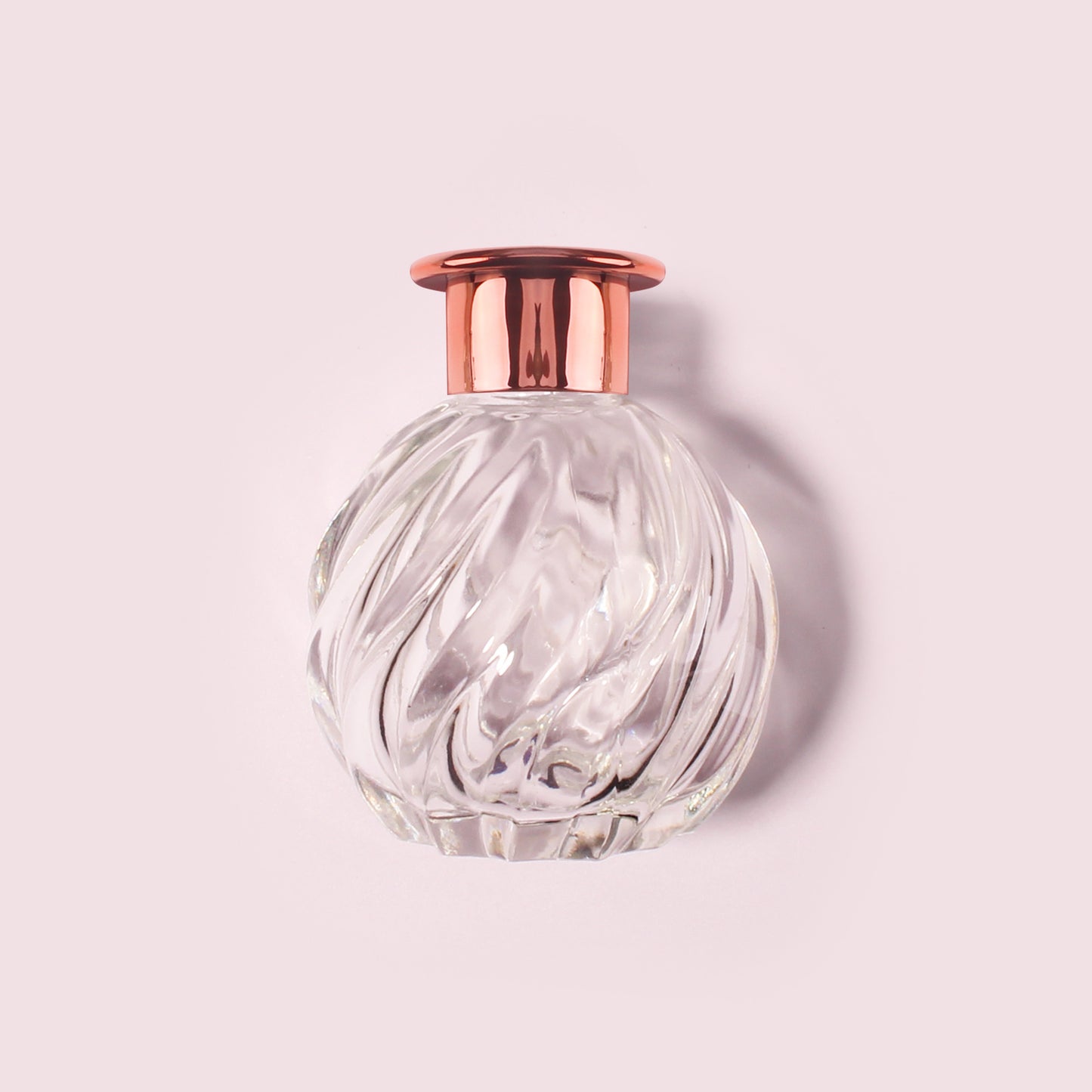 50 Bottles Per Case - Aromatherapy Diffuser Bottles Wholesale - 100 ml/3.4 oz Empty Aromatherapy Diffuser Bottles with Roll-Up Neck (Includes Cap)