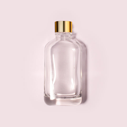 20 Bottles Per Case - Aromatherapy Diffuser Bottles Wholesale - 150ml/5.07oz Empty Aromatherapy Diffuser Bottles with Roll-Up Neck (Includes Cap)