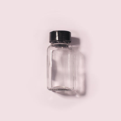 100 Bottles per Box - Glass Spice Jars Wholesale - 175 ml / 5.6 oz, Empty Refillable Spice Storage Jars (Includes Lid)