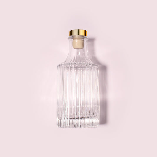 20 Bottles Per Case - Aromatherapy Diffuser Bottles Wholesale - 150 ml/5.07 oz Empty Aromatherapy Diffuser Bottles with Roll-Up Neck (Includes Cap)