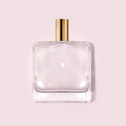50 Bottles Per Case - Aromatherapy Diffuser Bottles Wholesale - 100 ml/3.4 oz Empty Aromatherapy Diffuser Bottles with Roll-Up Neck (Includes Cap)