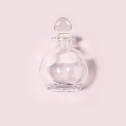 20 Bottles Per Case - Aromatherapy Diffuser Bottles Wholesale - 120 ml/4.06 oz Empty Aromatherapy Diffuser Bottles with Roll-Up Neck (Includes Cap)