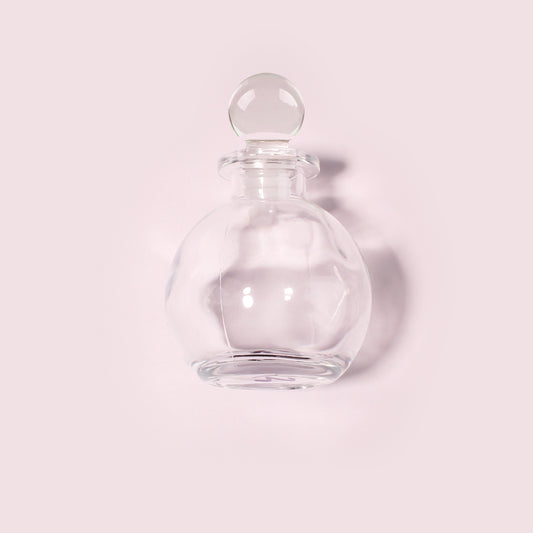 20 Bottles Per Case - Aromatherapy Diffuser Bottles Wholesale - 120 ml/4.06 oz Empty Aromatherapy Diffuser Bottles with Roll-Up Neck (Includes Cap)