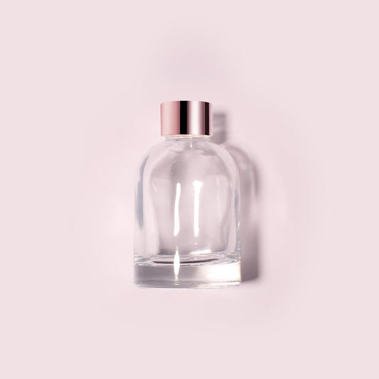 40 Bottles Per Case - Aromatherapy Diffuser Bottles Wholesale - 80 ml/2.7 oz Empty Aromatherapy Diffuser Bottles with Roll-Up Neck (Includes Cap)