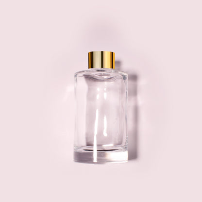 10 Bottles Per Case - Aromatherapy Diffuser Bottles Wholesale - 230 ml/7.78 oz Empty Aromatherapy Diffuser Bottles with Roll-Up Neck (Includes Cap)