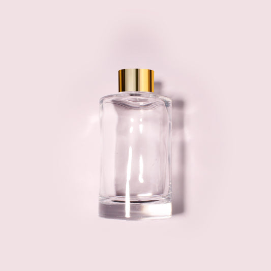 10 Bottles Per Case - Aromatherapy Diffuser Bottles Wholesale - 230 ml/7.78 oz Empty Aromatherapy Diffuser Bottles with Roll-Up Neck (Includes Cap)