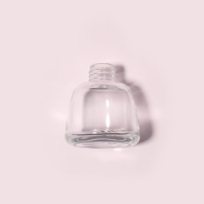 50 Bottles Per Case - Aromatherapy Diffuser Bottles Wholesale - 100 ml/3.4 oz Empty Aromatherapy Diffuser Bottles with Roll-Up Neck (Includes Cap)