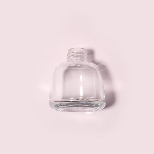 50 Bottles Per Case - Aromatherapy Diffuser Bottles Wholesale - 100 ml/3.4 oz Empty Aromatherapy Diffuser Bottles with Roll-Up Neck (Includes Cap)