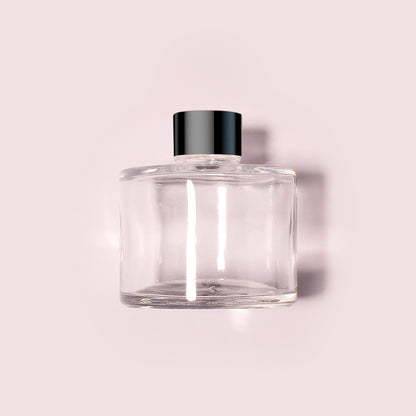 40 Bottles Per Case - Aromatherapy Diffuser Bottles Wholesale - 120 ml/4.1 oz Empty Aromatherapy Diffuser Bottles with Roll-Up Neck (Includes Cap)
