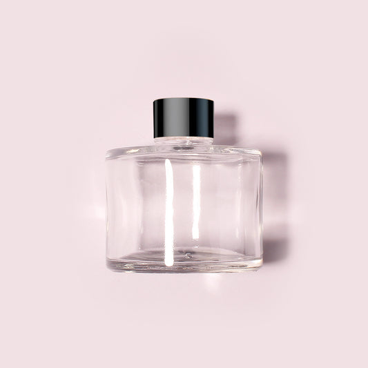 40 Bottles Per Case - Aromatherapy Diffuser Bottles Wholesale - 120 ml/4.1 oz Empty Aromatherapy Diffuser Bottles with Roll-Up Neck (Includes Cap)