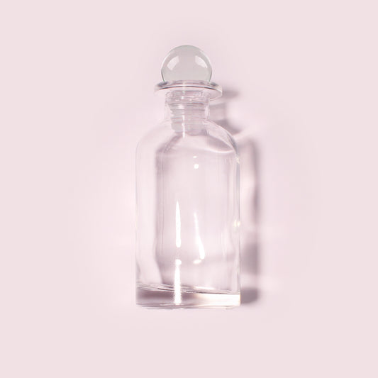 20 Bottles Per Case - Aromatherapy Diffuser Bottles Wholesale - 180 ml/6.09 oz Empty Aromatherapy Diffuser Bottles with Roll-Up Neck (Includes Cap)