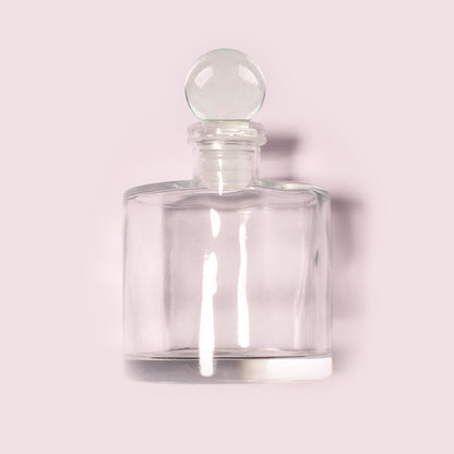 20 Bottles Per Case - Aromatherapy Diffuser Bottles Wholesale - 250 ml/8.45 oz Empty Aromatherapy Diffuser Bottles with Roll-Up Neck (Includes Cap)