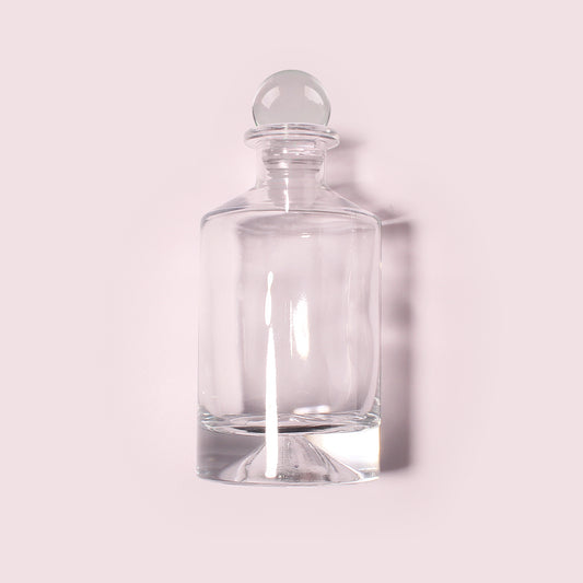 20 Bottles Per Case - Aromatherapy Diffuser Bottles Wholesale - 200 ml/6.76 oz Empty Aromatherapy Diffuser Bottles with Roll-Up Neck (Includes Cap)