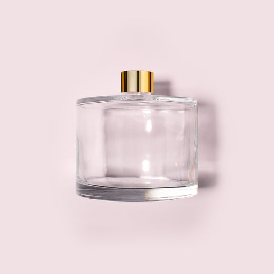 20 Bottles Per Case - Aromatherapy Diffuser Bottles Wholesale - 450 ml/15.2 oz Empty Aromatherapy Diffuser Bottles with Roll-Up Neck (Includes Cap)