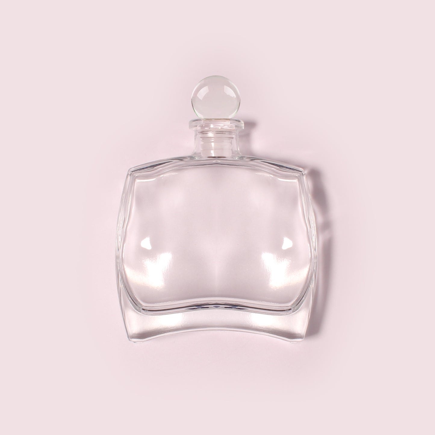 40 Bottles Per Case - Aromatherapy Diffuser Bottles Wholesale - 120 ml/4.1 oz Empty Aromatherapy Diffuser Bottles with Roll-Up Neck (Includes Cap)