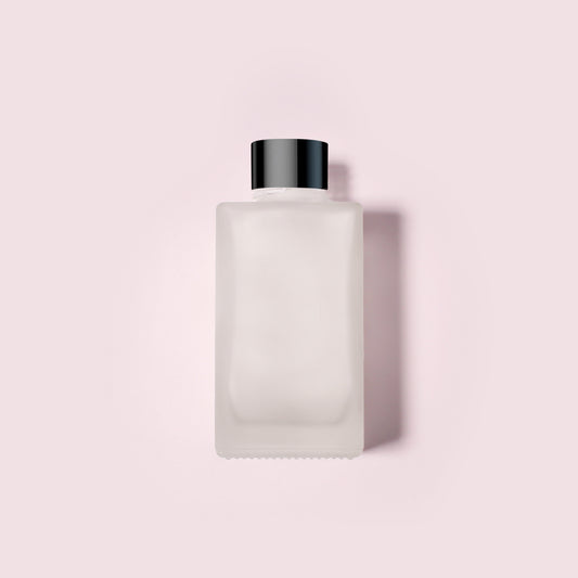 40 Bottles Per Case - Aromatherapy Diffuser Bottles Wholesale - 120 ml/4.1 oz Empty Aromatherapy Diffuser Bottles with Roll-Up Neck (Includes Cap)