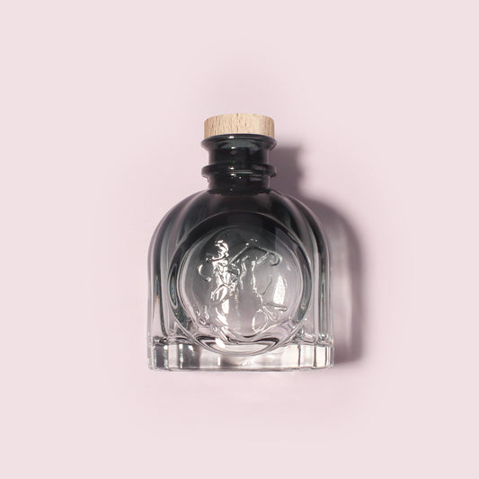 30 Bottles Per Case - Aromatherapy Diffuser Bottles Wholesale - 100 ml/3.38 oz Empty Aromatherapy Diffuser Bottles with Roll-Up Neck (Includes Cap)