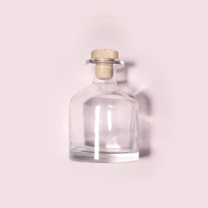 20 Bottles Per Case - Aromatherapy Diffuser Bottles Wholesale - 250 ml/8.45 oz Empty Aromatherapy Diffuser Bottles with Roll-Up Neck (Includes Cap)