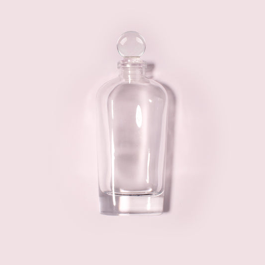 20 Bottles Per Case - Aromatherapy Diffuser Bottles Wholesale - 170 ml/5.75 oz Empty Aromatherapy Diffuser Bottles with Roll-Up Neck (Includes Cap)