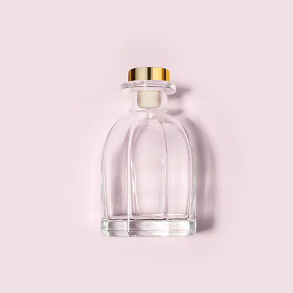 20 Bottles Per Case - Aromatherapy Diffuser Bottles Wholesale - 150 ml/5.07 oz Empty Aromatherapy Diffuser Bottles with Roll-Up Neck (Includes Cap)