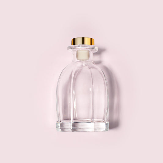 20 Bottles Per Case - Aromatherapy Diffuser Bottles Wholesale - 150 ml/5.07 oz Empty Aromatherapy Diffuser Bottles with Roll-Up Neck (Includes Cap)