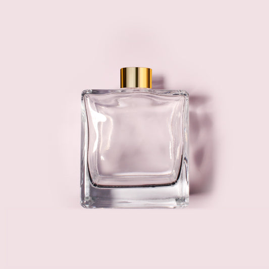 20 Bottles Per Case - Aromatherapy Diffuser Bottles Wholesale - 450 ml/15.2 oz Empty Aromatherapy Diffuser Bottles with Roll-Up Neck (Includes Cap)