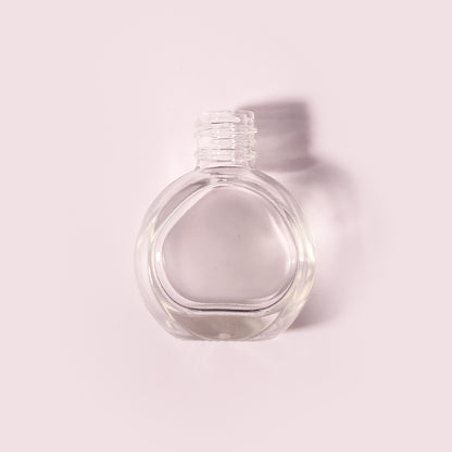 300 Bottles per Box - Glass Nail Polish Bottles Wholesale - 10 ml, Empty Refillable Nail Polish Storage Bottles (Includes Lid)