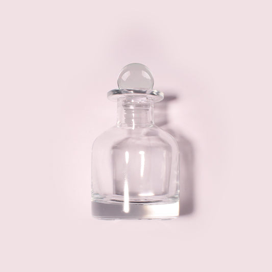 20 Bottles Per Case - Aromatherapy Diffuser Bottles Wholesale - 150 ml/5.07 oz Empty Aromatherapy Diffuser Bottles with Roll-Up Neck (Includes Cap)