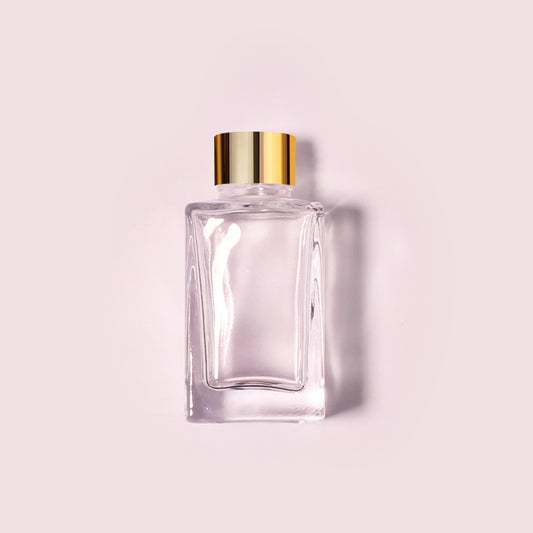 100 Bottles Per Case - Aromatherapy Diffuser Bottles Wholesale - 40 ml/1.35 oz Empty Aromatherapy Diffuser Bottles with Roll-Up Neck (Includes Cap)