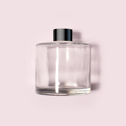 20 Bottles Per Case - Aromatherapy Diffuser Bottles Wholesale - 220 ml/7.4 oz Empty Aromatherapy Diffuser Bottles with Roll-Up Neck (Includes Cap)