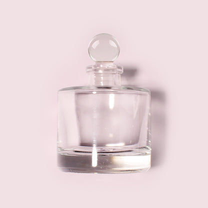 40 Bottles Per Case - Aromatherapy Diffuser Bottles Wholesale - 120 ml/4.1 oz Empty Aromatherapy Diffuser Bottles with Roll-Up Neck (Includes Cap)