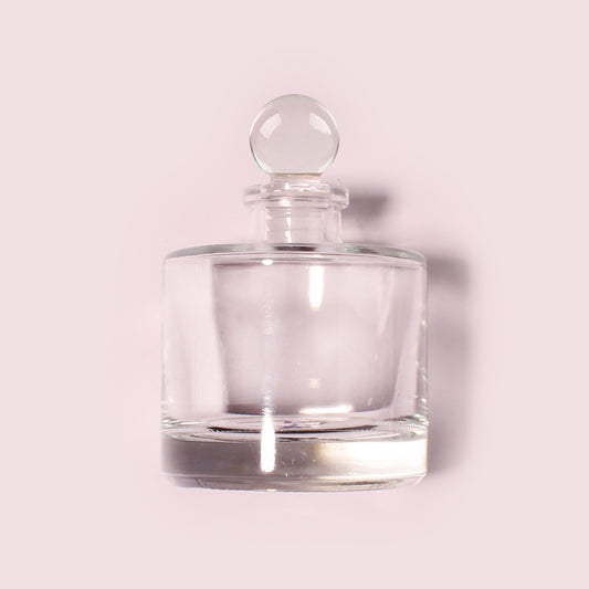 40 Bottles Per Case - Aromatherapy Diffuser Bottles Wholesale - 120 ml/4.1 oz Empty Aromatherapy Diffuser Bottles with Roll-Up Neck (Includes Cap)