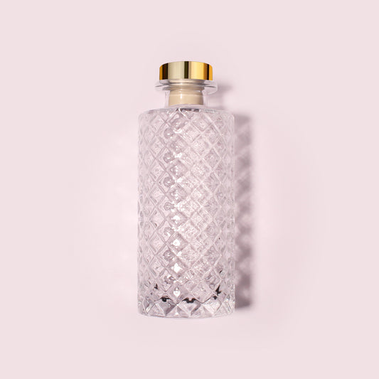 20 Bottles Per Case - Aromatherapy Diffuser Bottles Wholesale - 180 ml/6.09 oz Empty Aromatherapy Diffuser Bottles with Roll-Up Neck (Includes Cap)